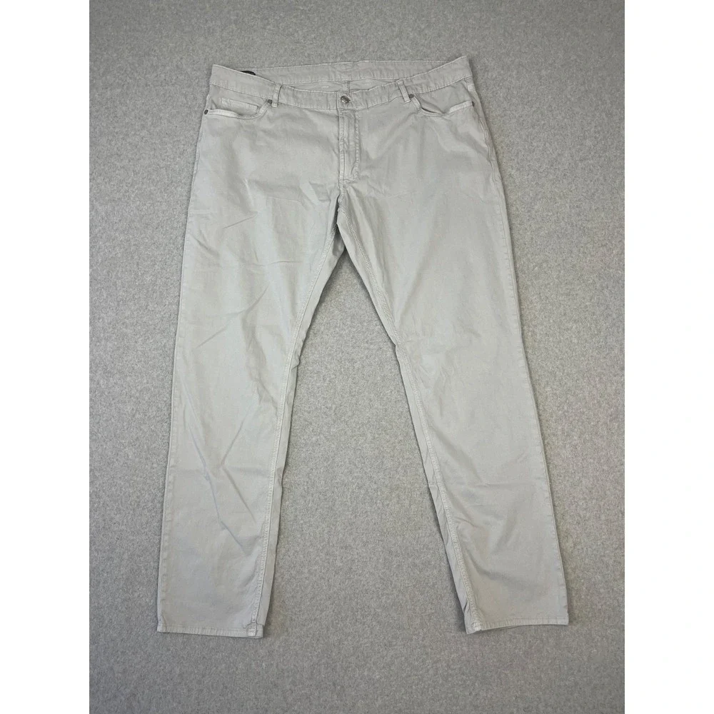Peter Millar Wayfair Pants Mens 42x34 Gray 5 Pocket Lightweight Stretch